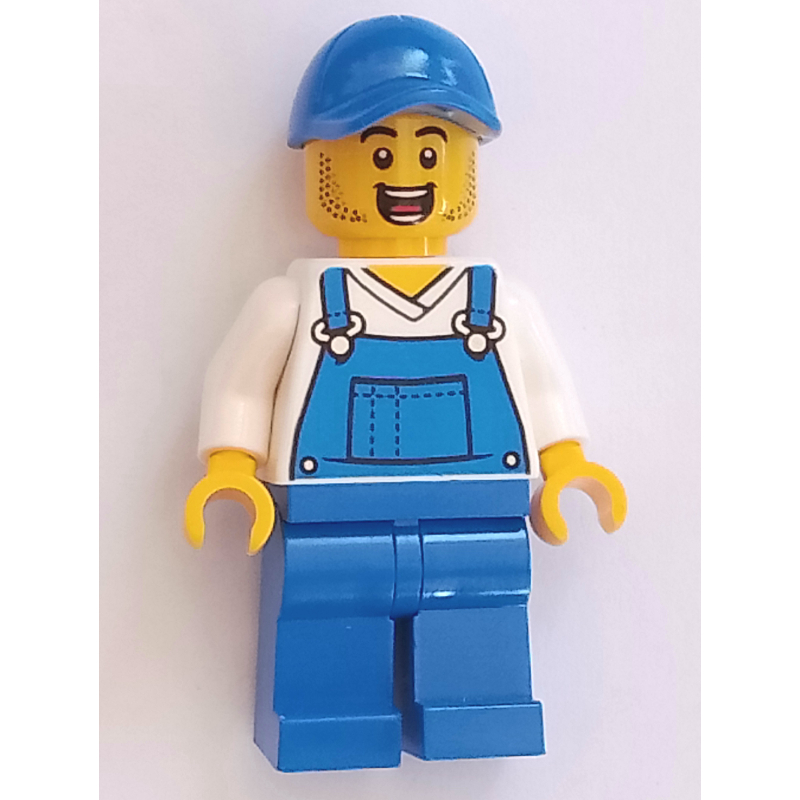 Salopette bleue, casquette bleue (Blue Overalls, Blue Cap)