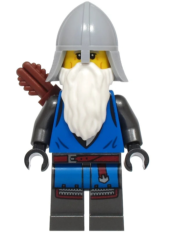 Archer faucon noir, barbe blanche (Black Falcon Archer, White Beard)