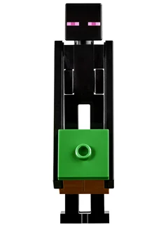 Enderman, boîte verte, plaque de pied (Enderman, Green Box, Foot Plate)