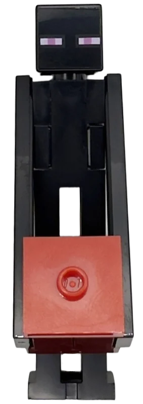 Enderman, boîte rouge, plaque de plancher rouge (Enderman, Red Box, Red Floor Plate)
