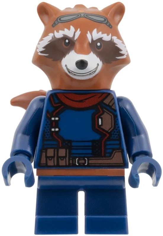 Rocket Raccoon, dakr bleu combinaison (Rocket Raccoon, Dakr Blue Jumpsuit)