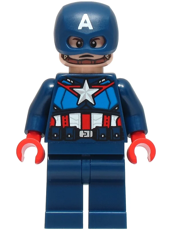 Captain America, pas d'ailes sur le casque (Captain America, No Wings on Helmet)