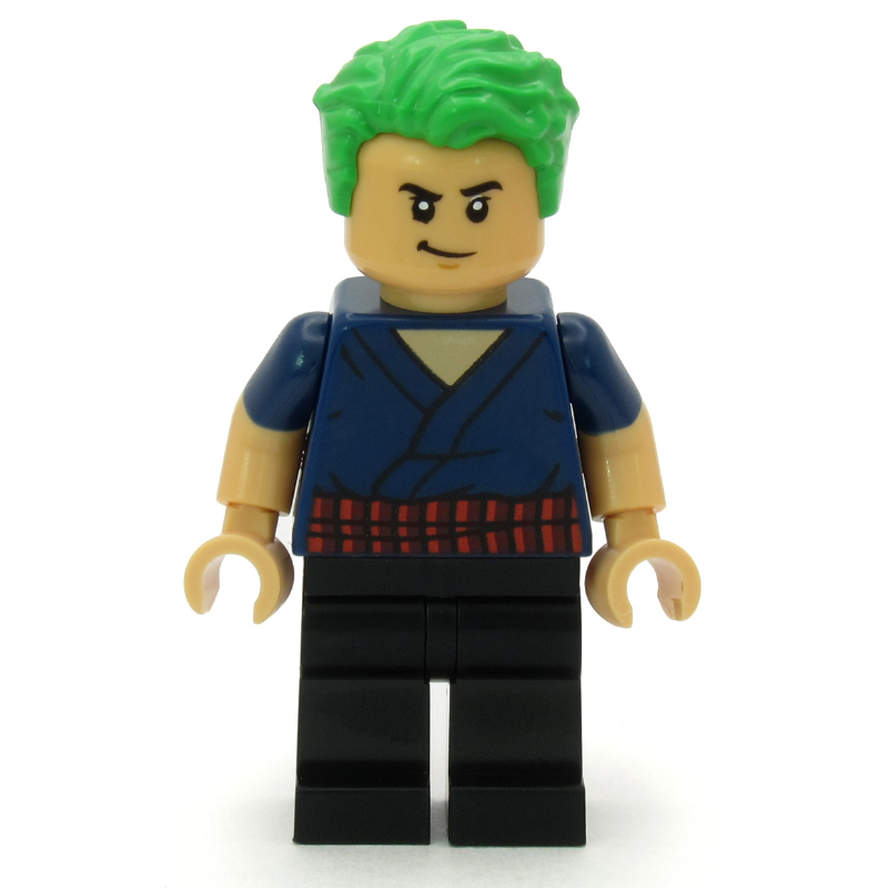 Roronoa Zoro, tunique bleue, cheveux (Roronoa Zoro, Blue Tunic, Hair)