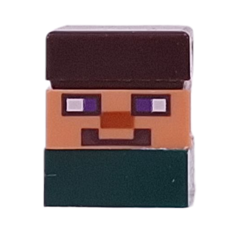 Micromob Steve, torse vert foncé (Micromob Steve, Dark Green Torso)