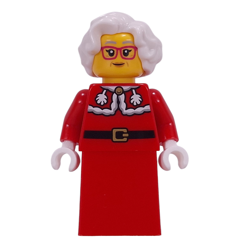 Mme Claus, robe rouge (Mrs. Claus, Plain Red Dress)