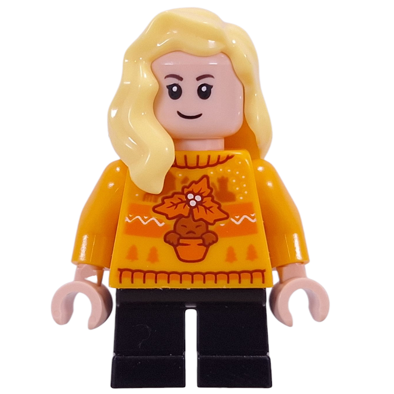 Hannah abbott, pull orange clair vif (Hannah Abbott, Bright Light Orange Sweater)