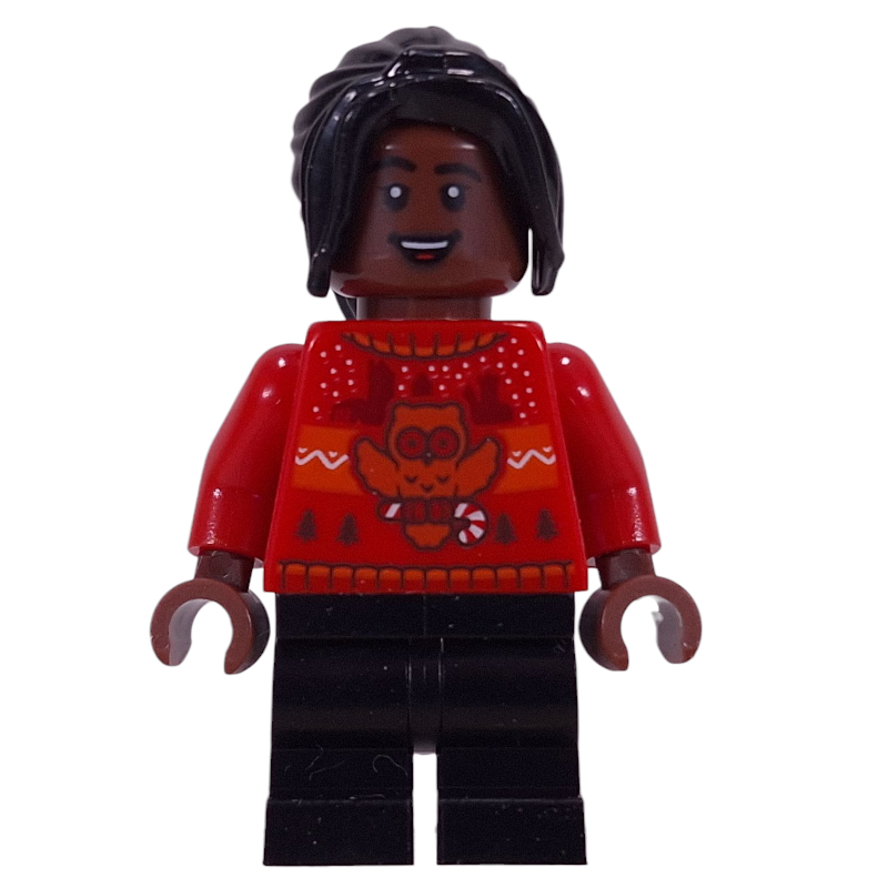 Angelina johnson, pull rouge (Angelina Johnson, Red Sweater)