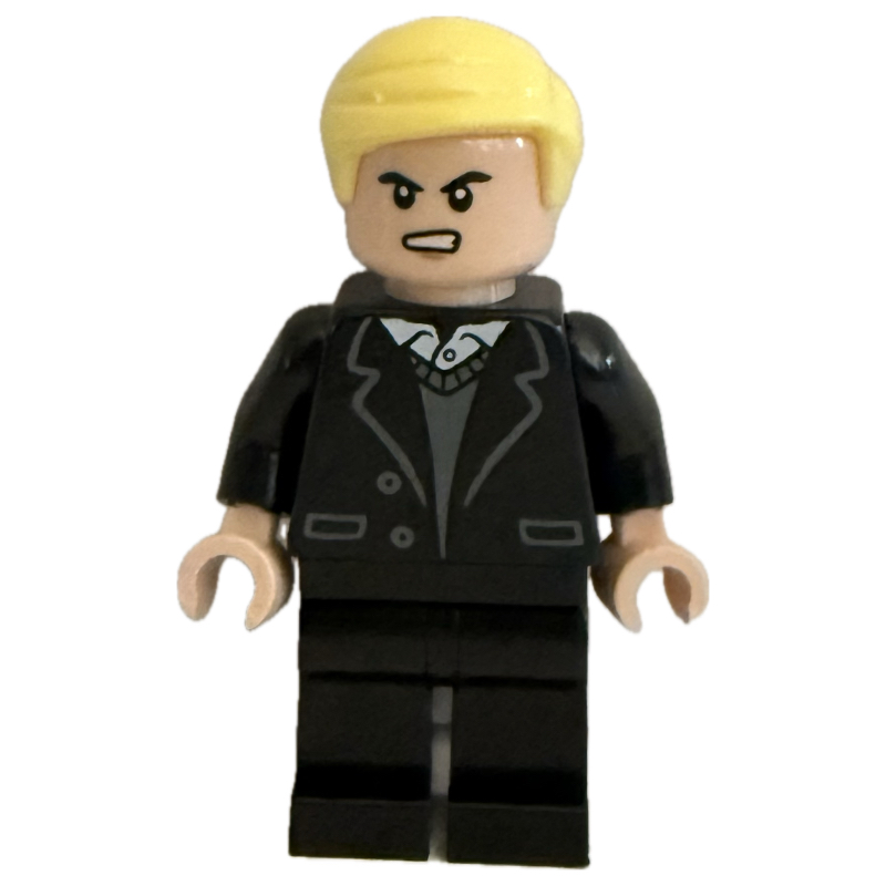 Drago Malefoy, manteau noir, longues jambes (Draco Malfoy, Black Coat, Long Legs)
