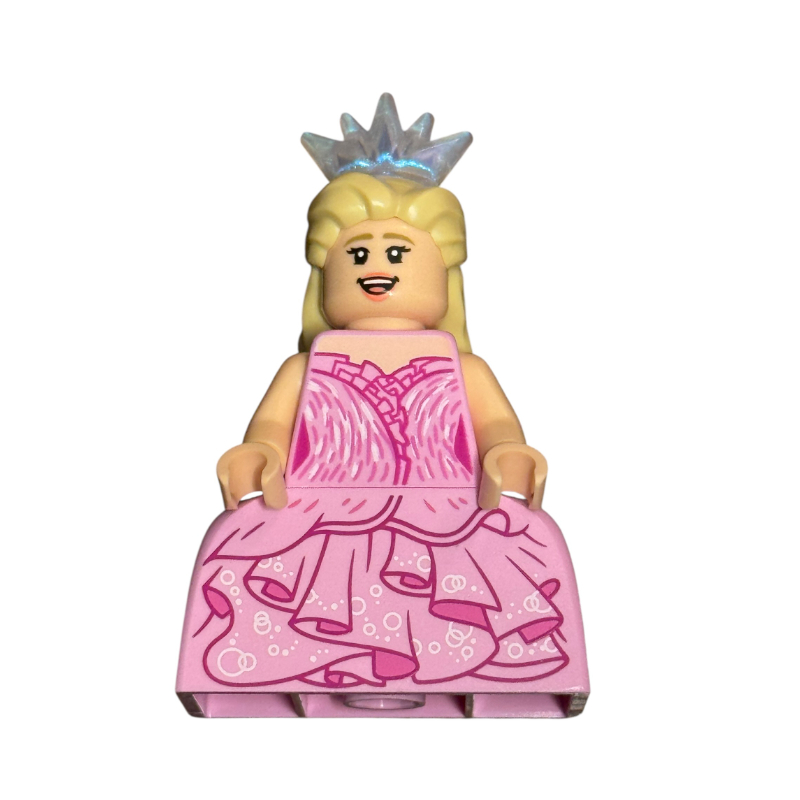 Glinda, robe rose vif (Glinda, Bright Pink Gown)