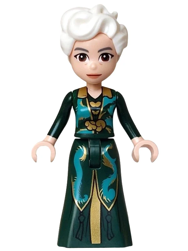 Madame morrible, robe vert foncé (Madame Morrible, Dark Green Dress)