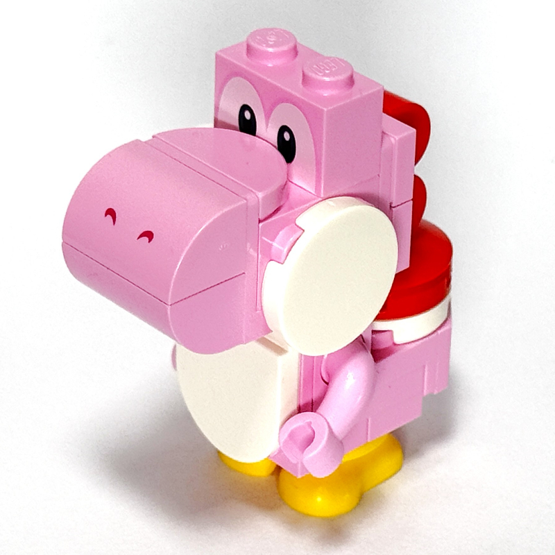 Yoshi — rose (avec tuile 5520) (Yoshi - Pink (with Tile 5520))