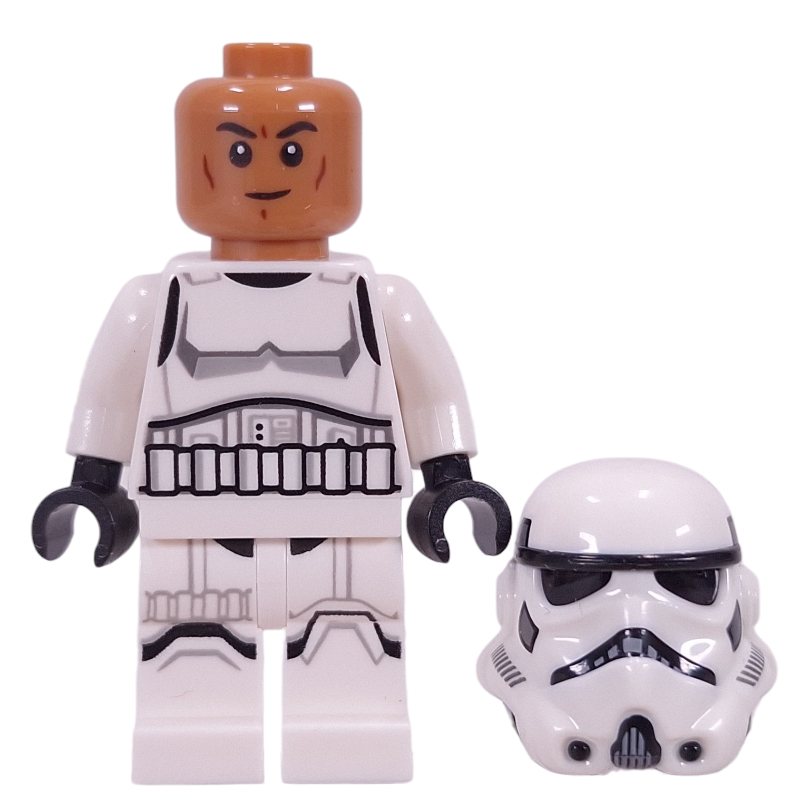 Stormtrooper, tête nougat moyen (Stormtrooper, Medium Nougat Head)