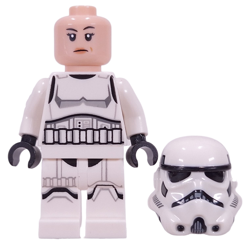 Stormtrooper, tête nougat clair, femme (Stormtrooper, Light Nougat Head, Female)