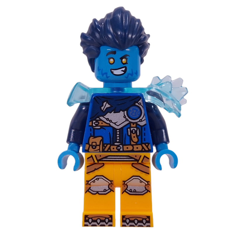 Logan, armure d'épaule bleu clair (Logan, Trans-Light Blue Shoulder Armor)