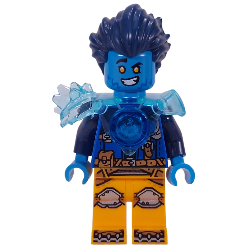 Logan, armure d'épaule bleu clair, tuile (Logan, Trans-Light Blue Shoulder Armor, Tile)