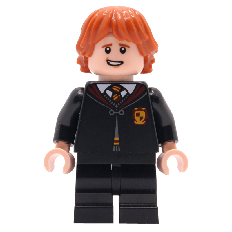 Ron Weasley, uniforme scolaire noir, jambes moyennes (Ron Weasley, Black School Uniform, Medium Legs)