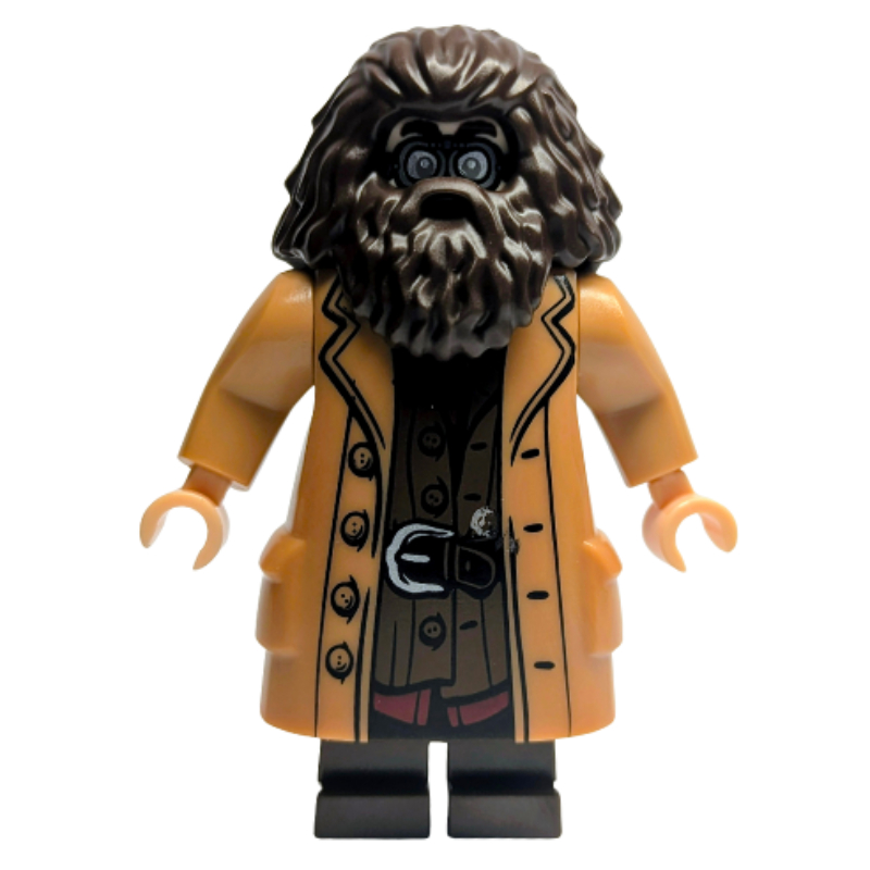Rubeus hagrid, pardessus de nougat moyen, bras avec épingles (28621 tête) (Rubeus Hagrid, Medium Nougat Overcoat, Arms with Pins (28621 Head))