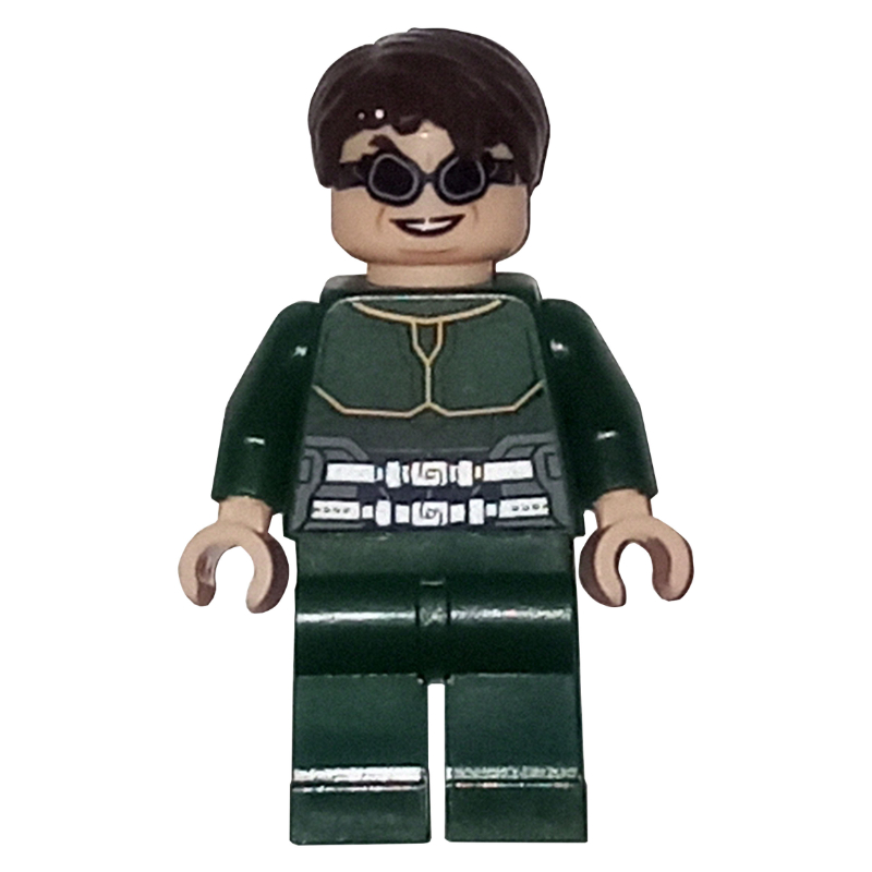 Dr. pieuvre / Doc Ock, tenue vert foncé, lunettes noires (Dr. Octopus / Doc Ock, Dark Green Outfit, Black Goggles)