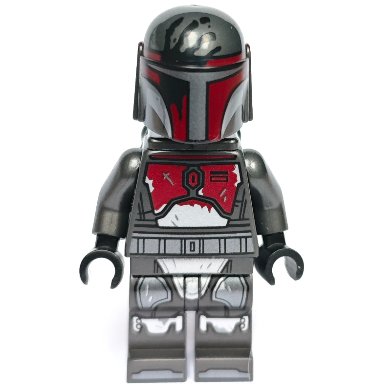 Mandalorian, tête brun terre d’ombre (Mandalorian, Umber Brown Head)