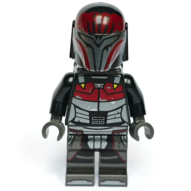 Mandalorian, tête nougat clair (Mandalorian, Light Nougat Head)