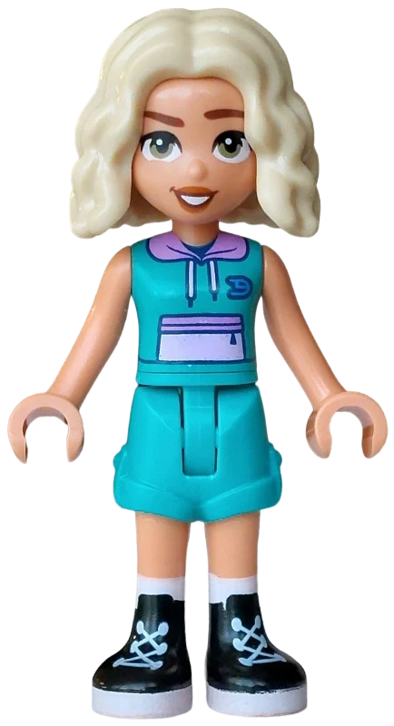 Nova, tenue turquoise foncé (Nova, Dark Turquoise Outfit)
