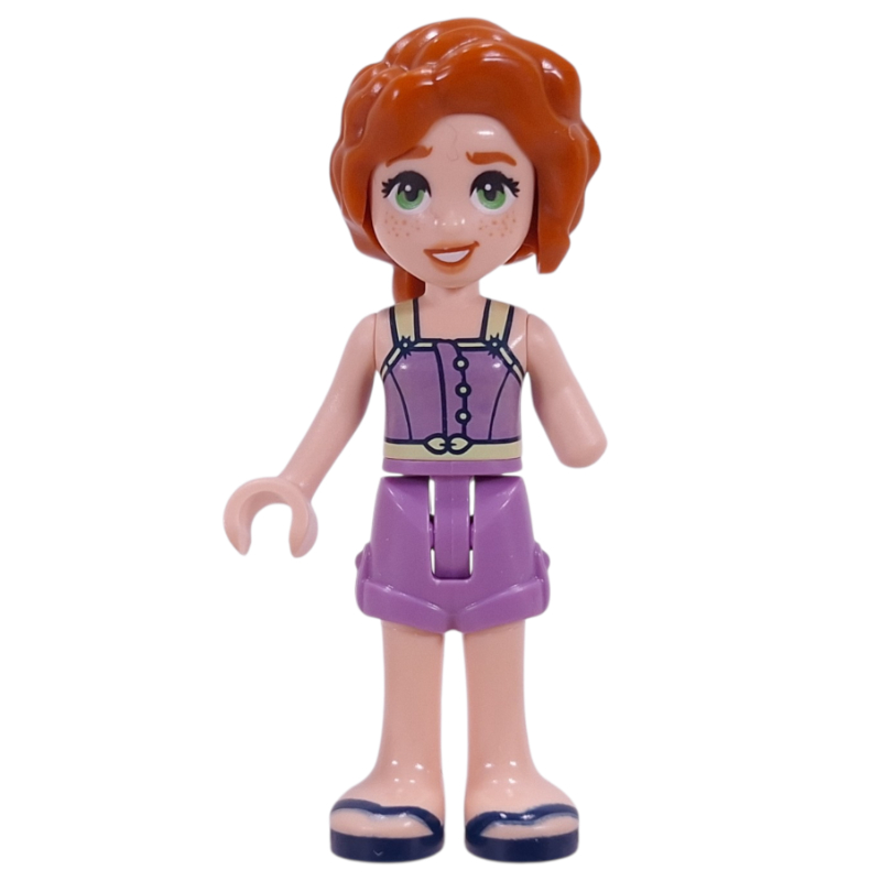 Automne, tenue lavande (Autumn, Lavender Outfit)