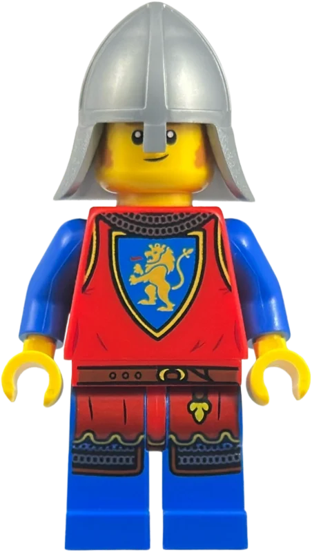 Chevalier, lion d'or, casque (Knight, Gold Lion, Helmet)