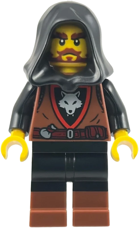 Chevalier, Wolfpack, capuche noire (Knight, Wolfpack, Black Hood)