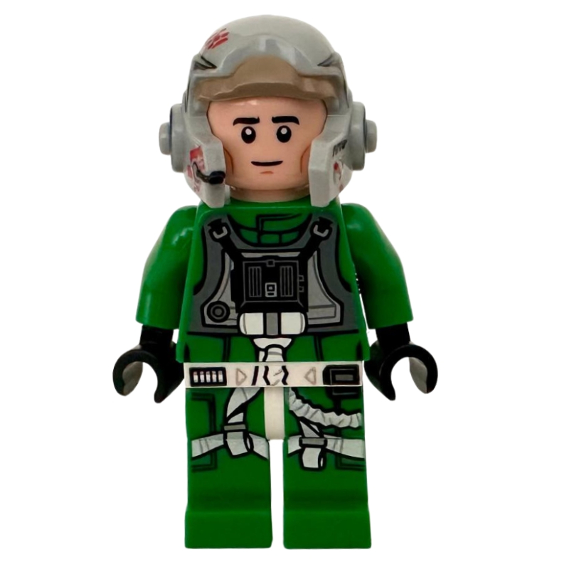 Pilote rebelle a-aile, uniforme vert (Rebel Pilot A-Wing, Green Uniform)