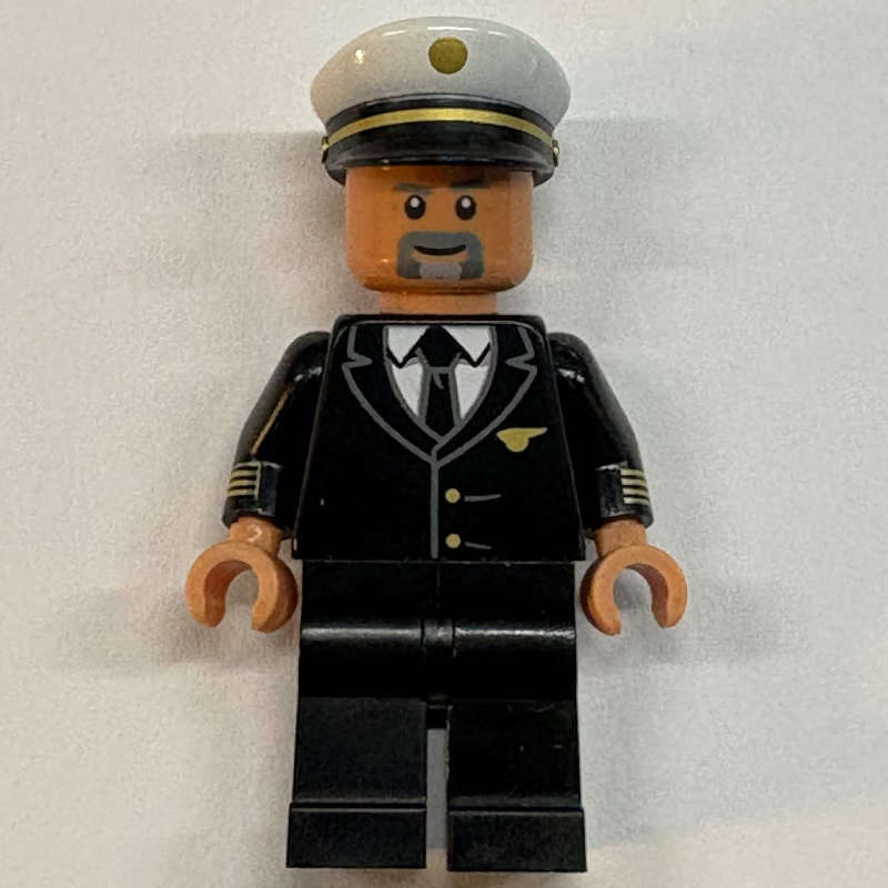 Pan am pilote, uniforme noir (Pan Am Pilot, Black Uniform)