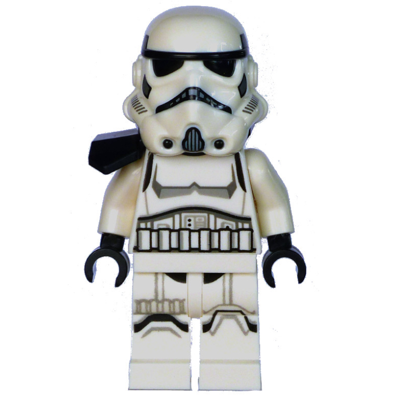 Reste impérial Stormtrooper, tête nougat moyen, épaulière (Imperial Remnant Stormtrooper, Medium Nougat Head, Pauldron)