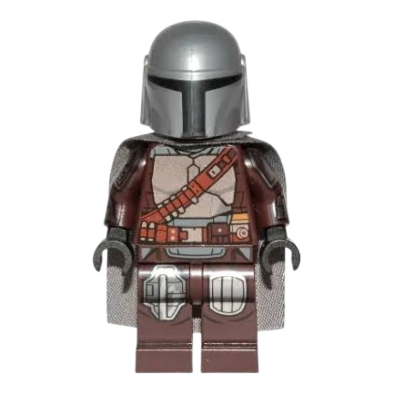 La mandalorian / Din Djarin, tenue marron foncé, cape (The Mandalorian / Din Djarin, Dark Brown Outfit, Cape)