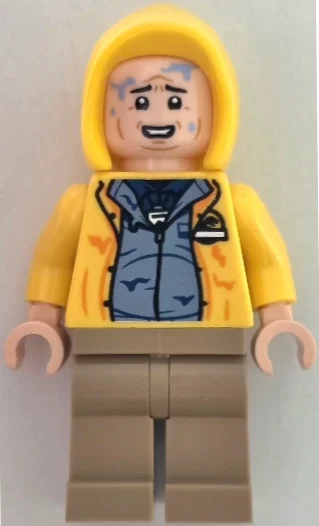 Dennis nedry, capuche jaune (Dennis Nedry, Yellow Hood)