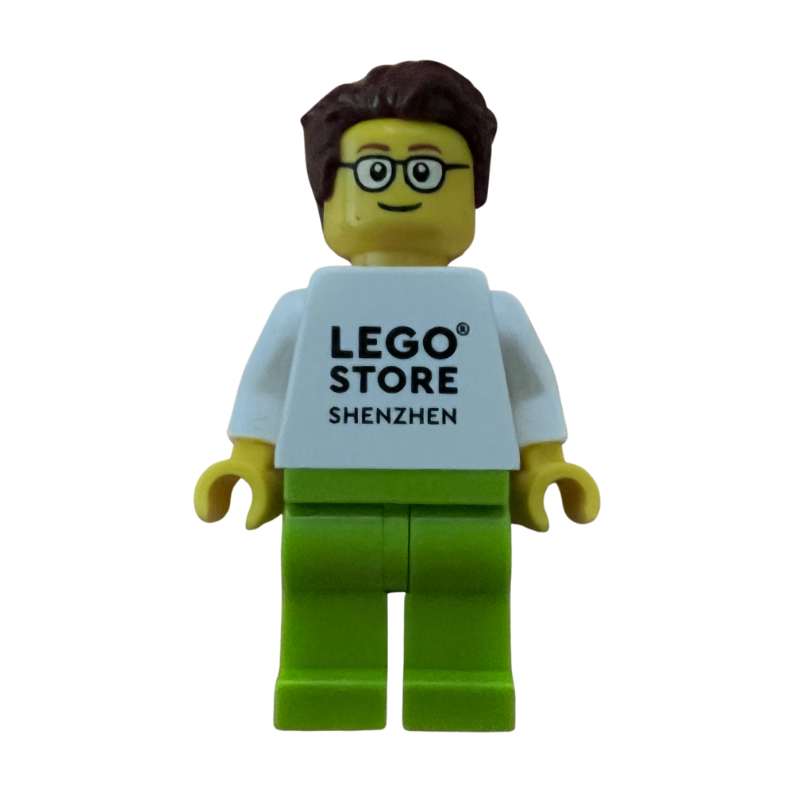 Magasin LEGO Shenzhen, homme (LEGO Store Shenzhen, Male)