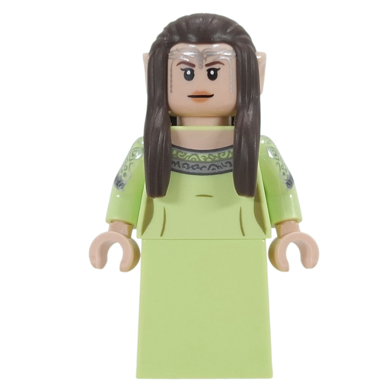 Arwen, robe vert jaunâtre (Arwen, Yellowish Green Dress)