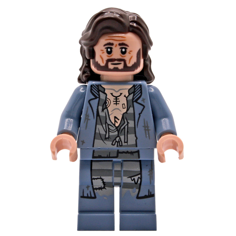 Sirius Black, bleu sable prison tenue avec veste longue (Sirius Black, Sand Blue Prison Outfit with Long Jacket)