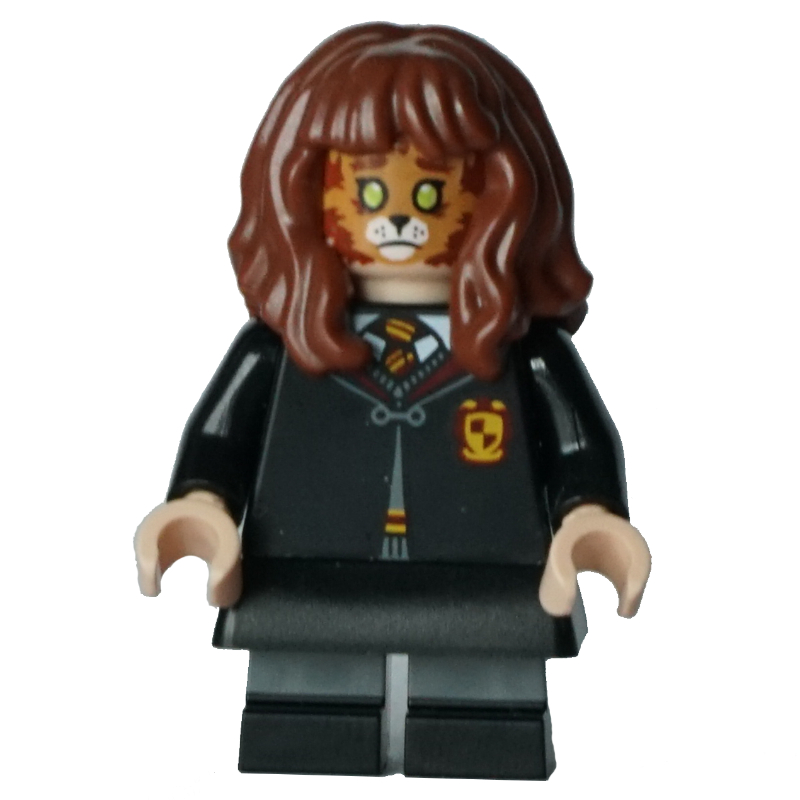 Hermione Granger, robe gryffondor fermée, jupe, visage de chat (Hermione Granger, Gryffindor Robe Closed, Skirt, Cat Face)
