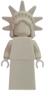 Lady liberty, blanc monochrome (Lady Liberty, Monochrome White)