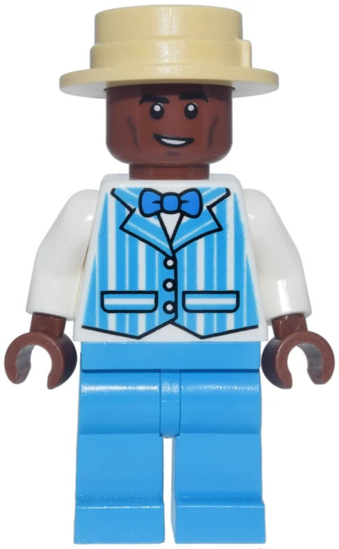 Dapper dans quatuor member, tenue azur foncé (Dapper Dans Quartet Member, Dark Azure Suit)