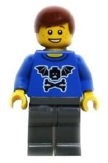 Place de la côte sud, costa mesa, ca, torse bleu, jambes gris bleuté foncé (South Coast Plaza, Costa Mesa, CA, Blue Torso, Dark Bluish Grey Legs)