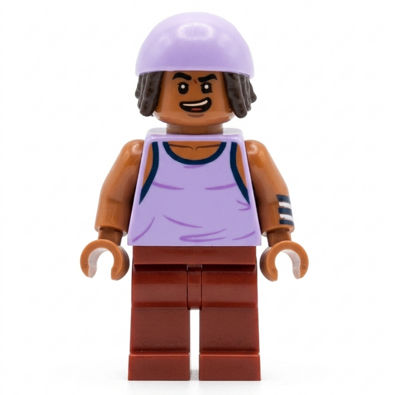 Usopp, outift lavande (Usopp, Lavender Outift)