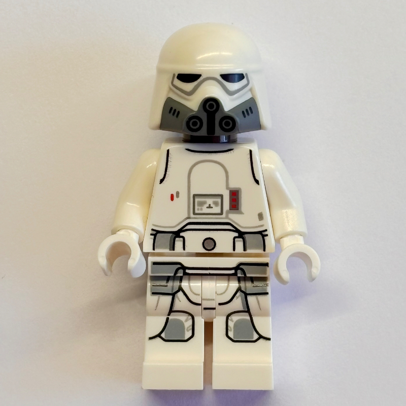 Reste impérial soldat des neiges, tête brun ombre (Imperial Remnant Snowtrooper, Umber Brown Head)