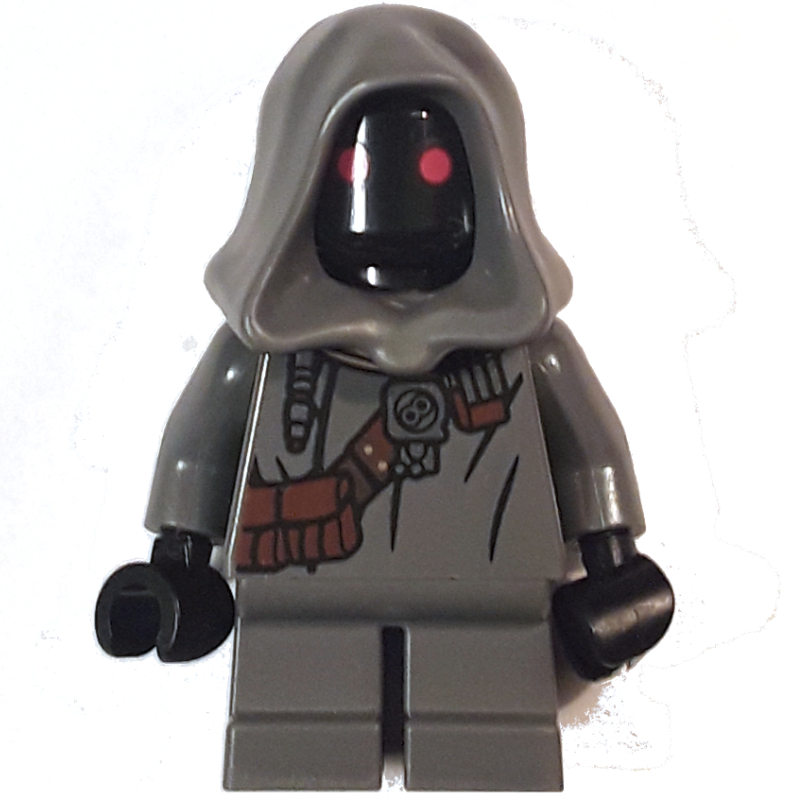 Jawa, yeux rouges, sangle sur l'épaule gauche (Jawa, Red Eyes, Strap over Left Shoulder)