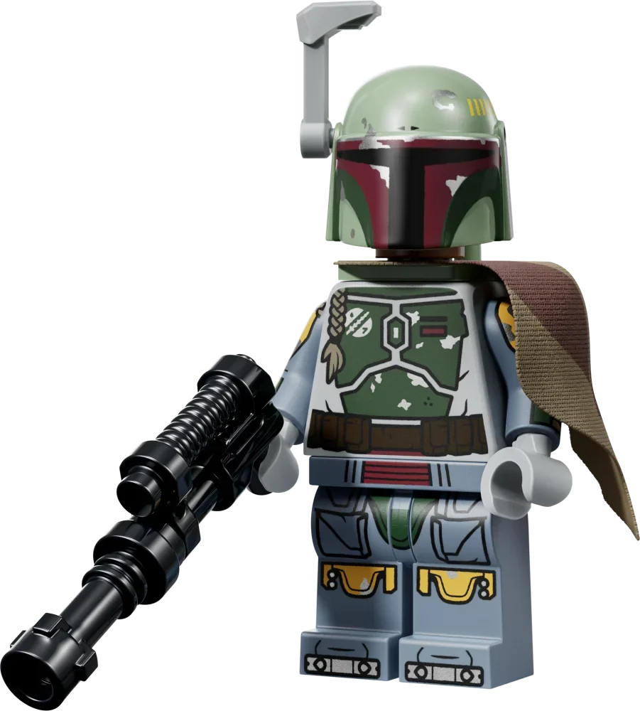 Boba Fett, casque, jetpack, cape (Boba Fett, Helmet, Jetpack, Cape)