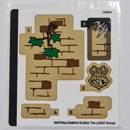 Visuel indicatif Rebrickable de Feuille d’autocollants pour le set 76401-1 (Sticker Sheet for Set 76401-1)