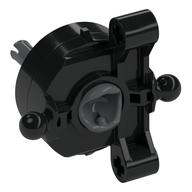 Visuel indicatif Rebrickable de Support de moyeu de direction Technic avec 2 rotules et 2 trous pour axes (Technic Steering Wheel Hub Holder with 2 Ball Joints and 2 Axle Holes)