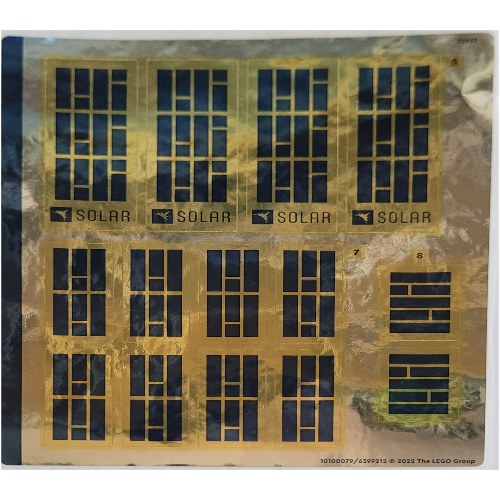 Visuel indicatif Rebrickable de Feuille d'autocollant 2 pour coffret 60350-1 (Sticker Sheet 2 for Set 60350-1)
