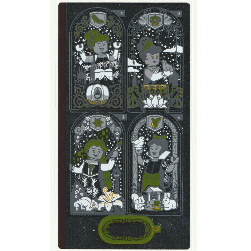 Visuel indicatif Rebrickable de Feuille d'autocollant 1 pour coffret 43222-1 (Sticker Sheet 1 for Set 43222-1)