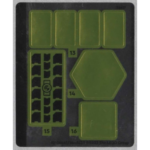 Visuel indicatif Rebrickable de Feuille d'autocollant 2 pour coffret 42158-1 (Sticker Sheet 2 for Set 42158-1)