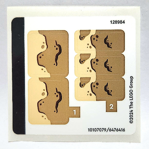 Visuel indicatif Rebrickable de Feuille d’autocollants pour le set 76280-1 (Sticker Sheet for Set 76280-1)